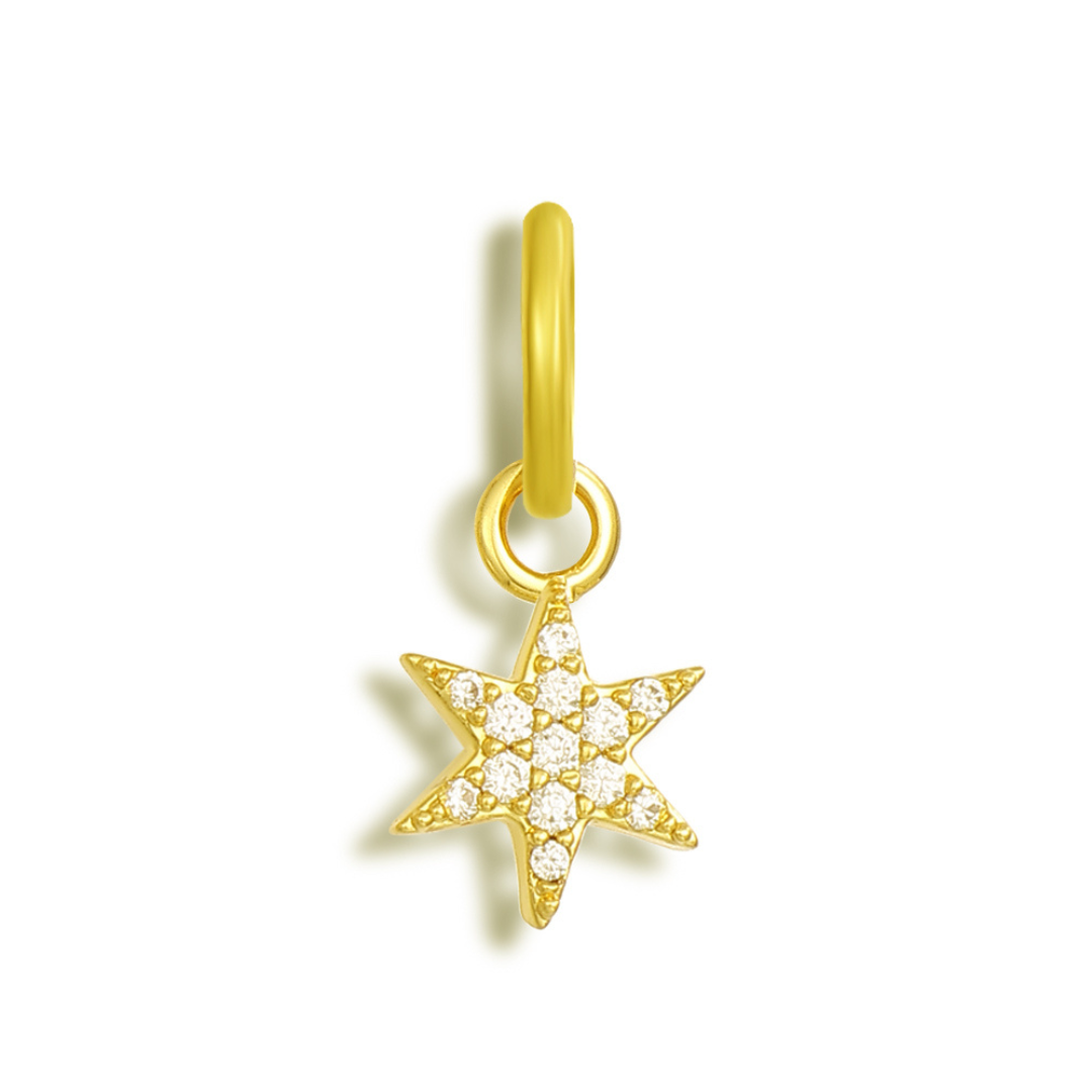 Night Sky Charm - Gold