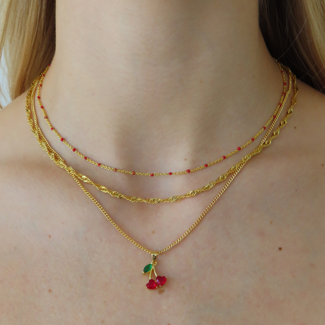 Cherry Girl Necklace