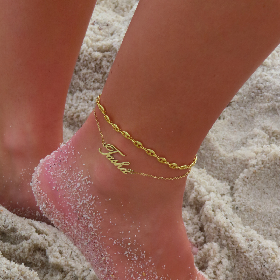 Custom Personalized Anklet