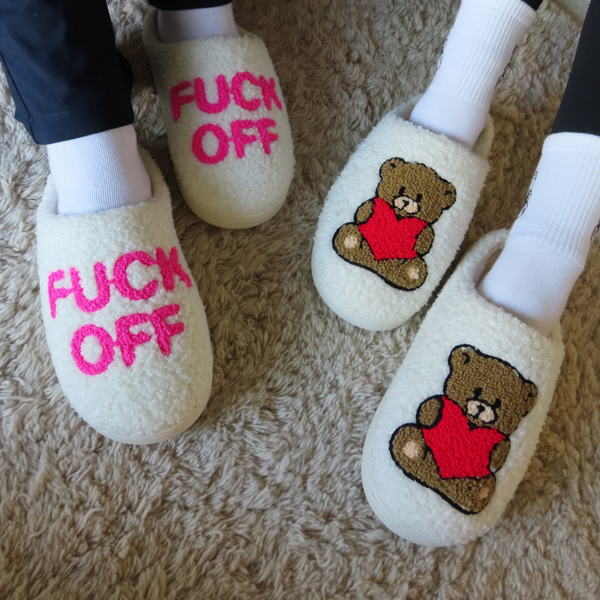 Teddy Slippers