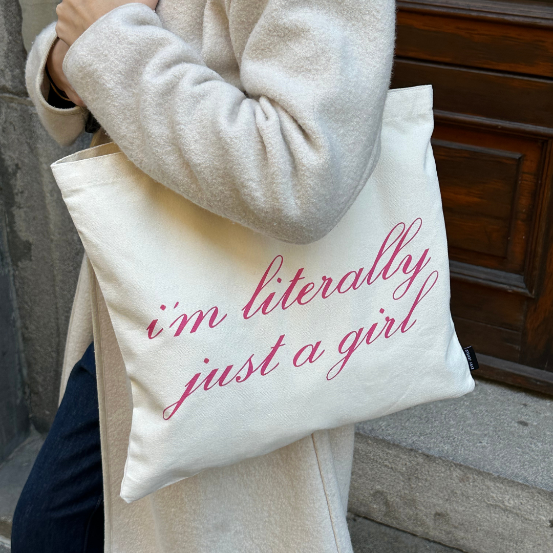 Just A Girl Tote Bag