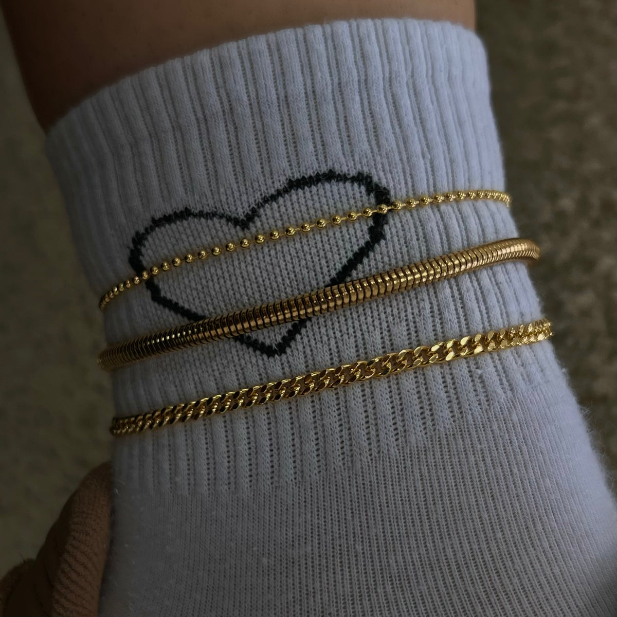 Ball Chain Anklet