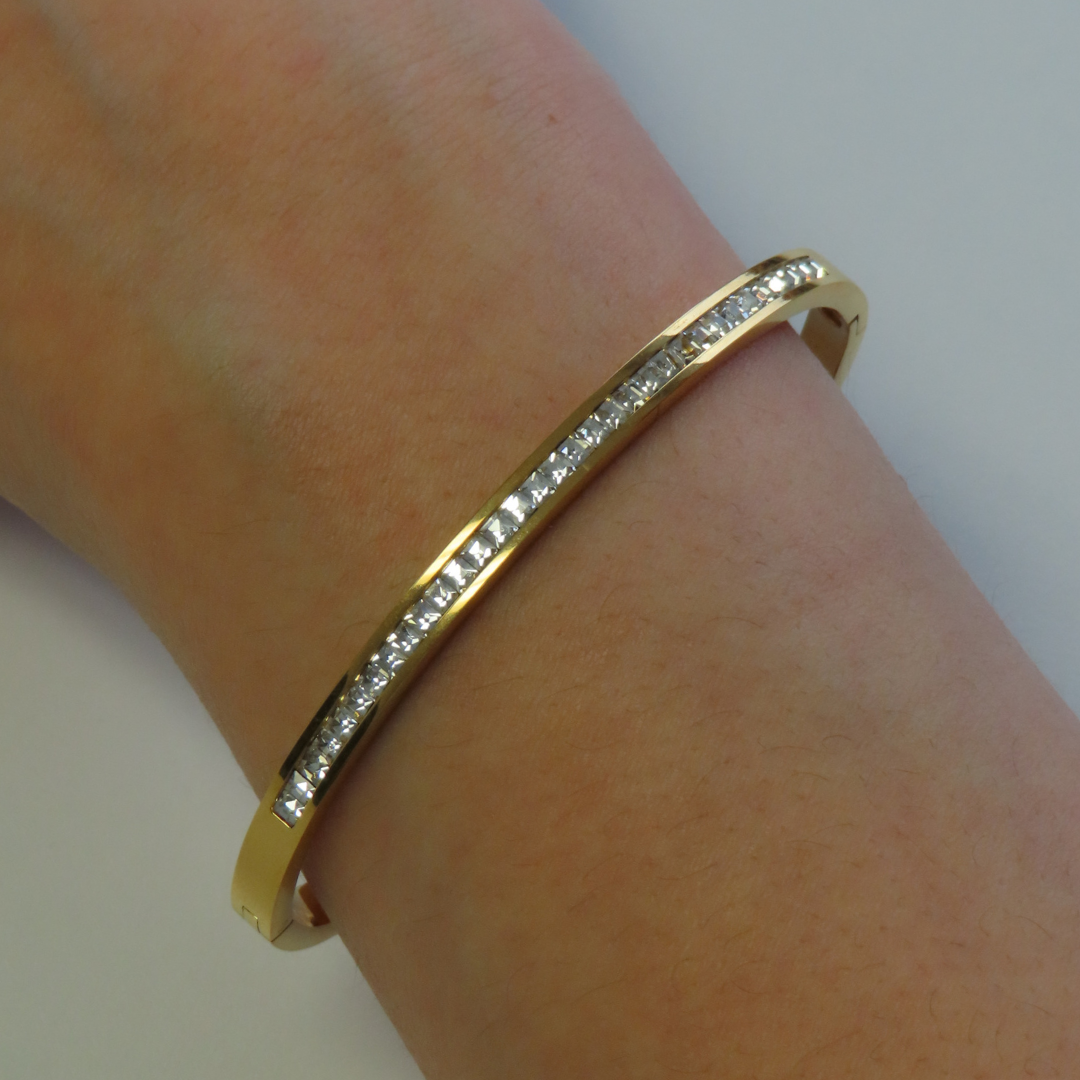 Bracelet jonc Champagne