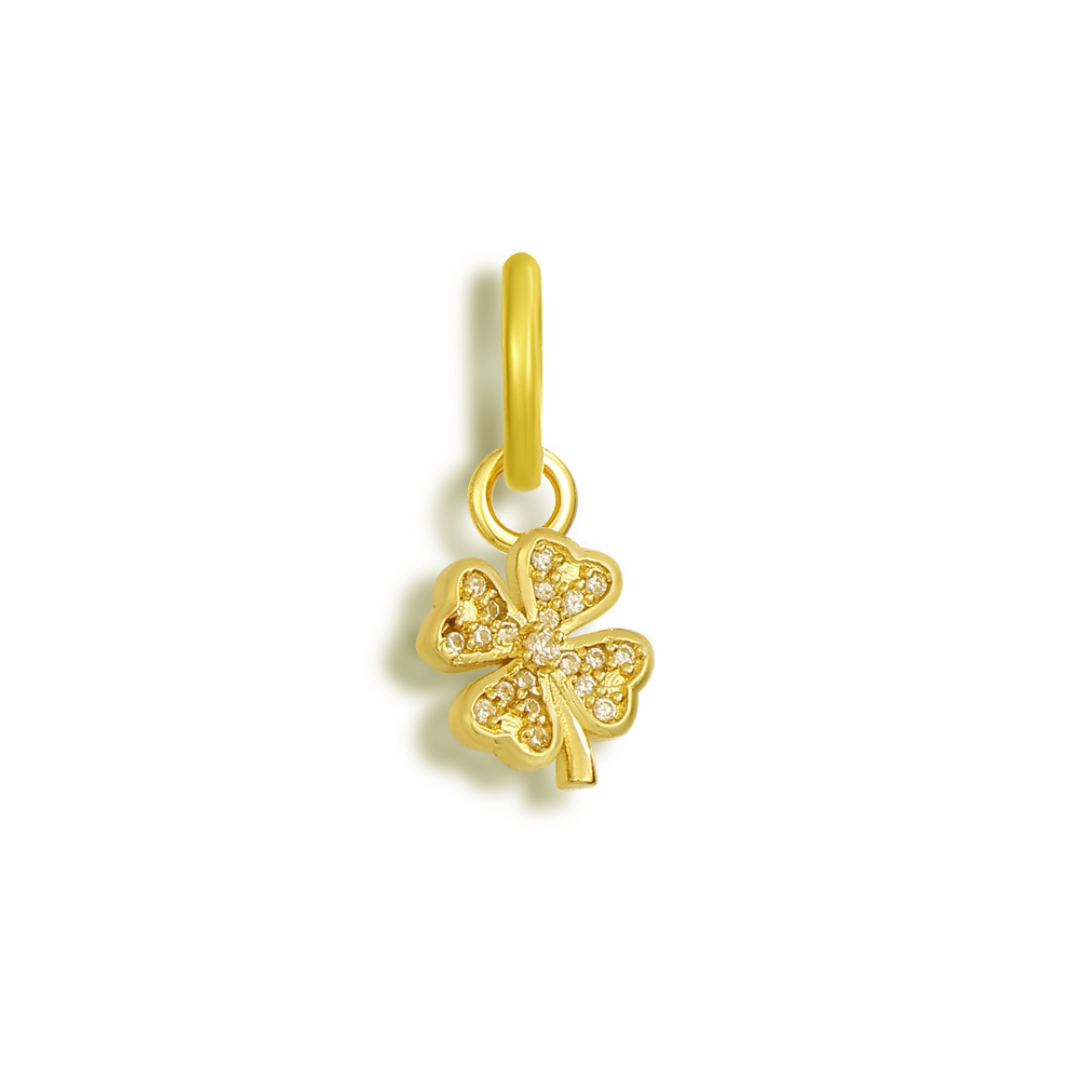 Clover Charm - Gold