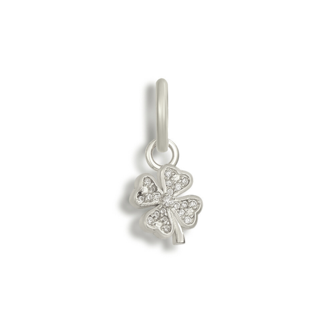 Clover Charm - Silver