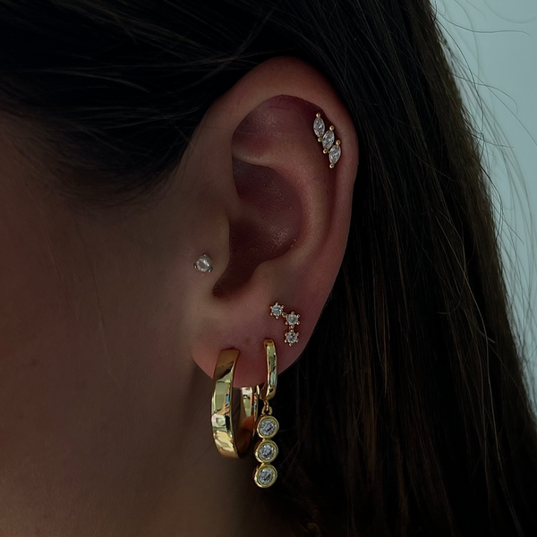 Boucles d'oreilles Constellation