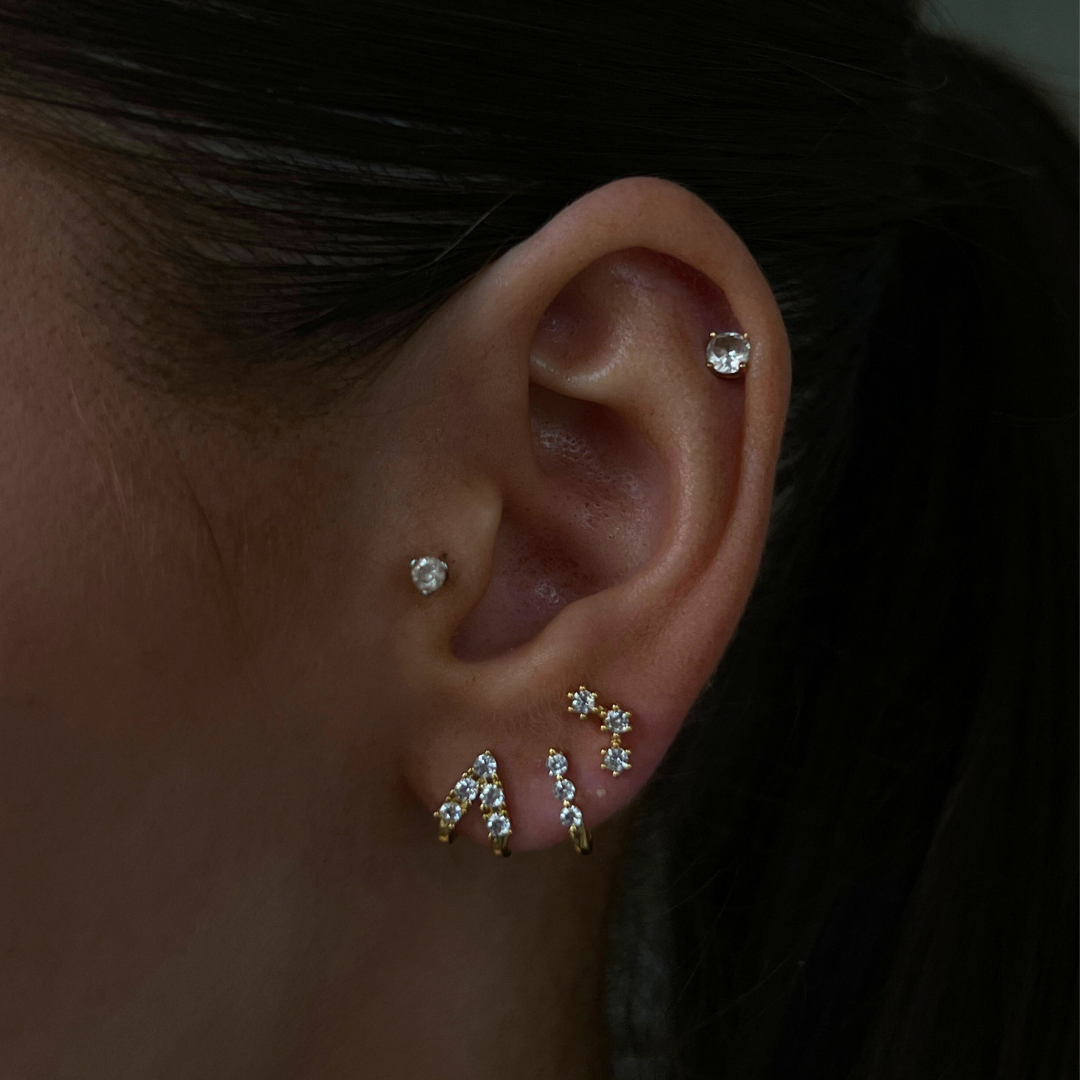 Boucles d'oreilles Constellation