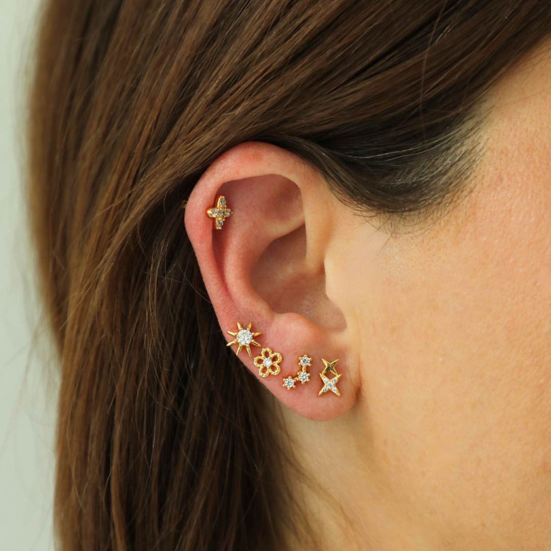 Boucles d'oreilles Constellation