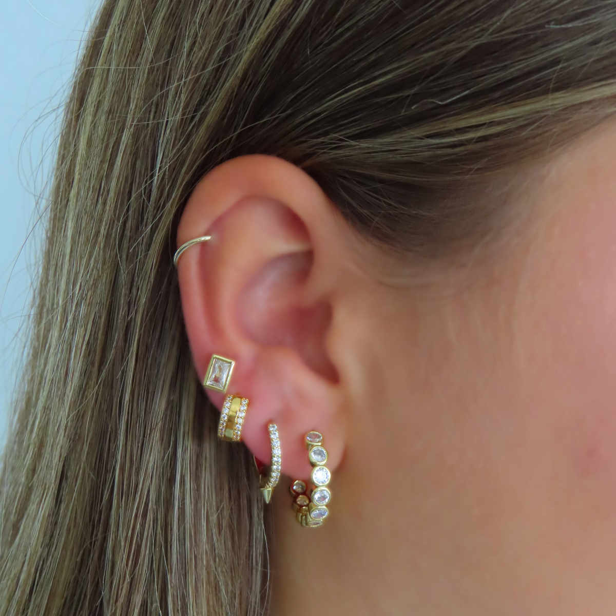 Boucles d'oreilles Couture