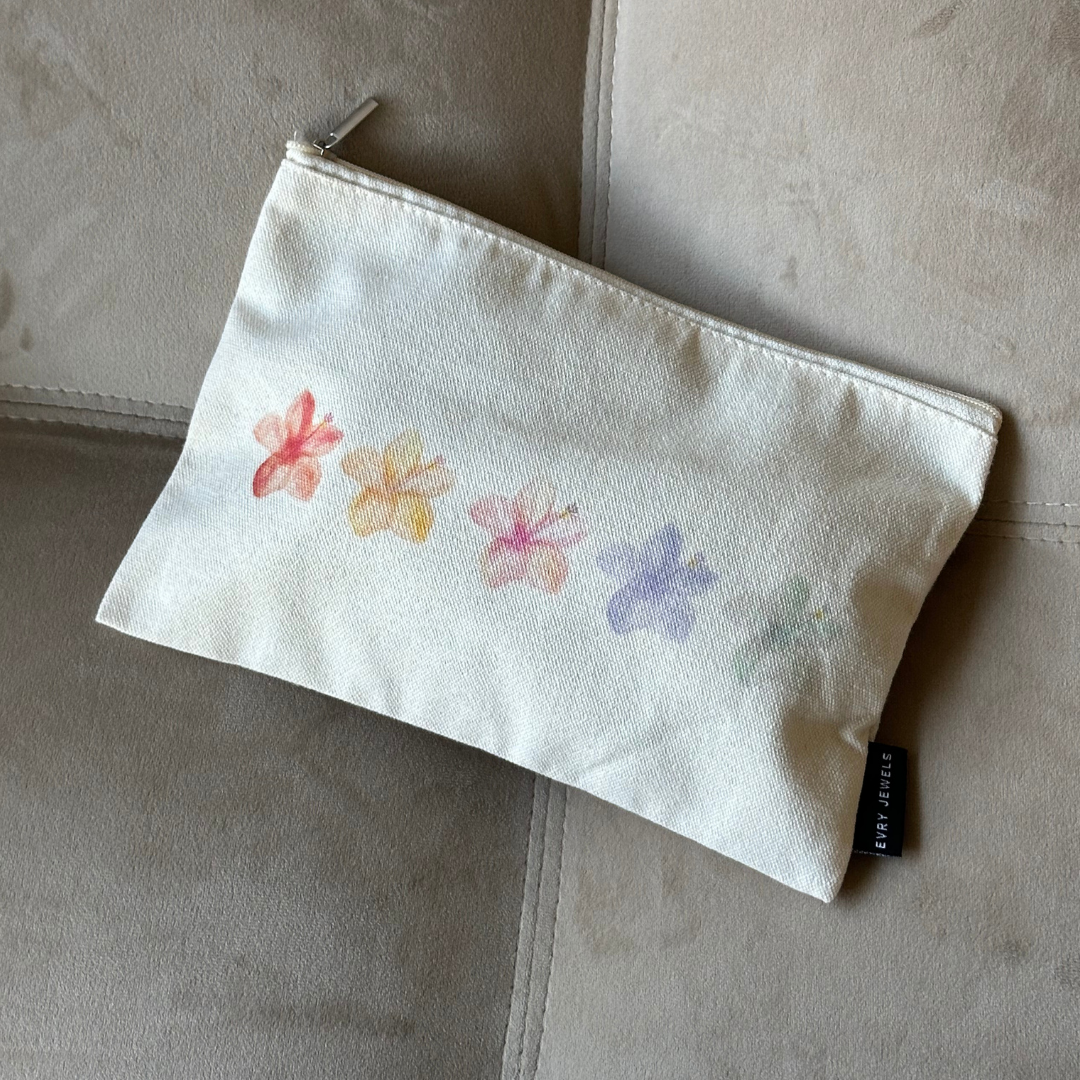 Hibiscus Toiletry Bag