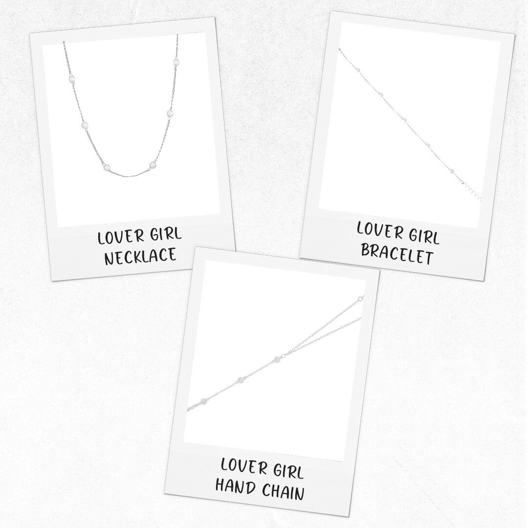 Ensemble Lover Girl : Lot de 3 bijoux