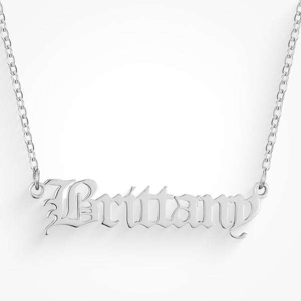 Custom/Personalized Nameplate Necklace