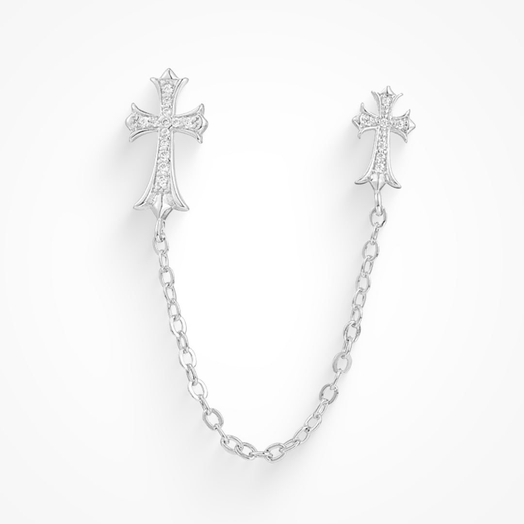 Boucles d’oreilles Double Cross Me