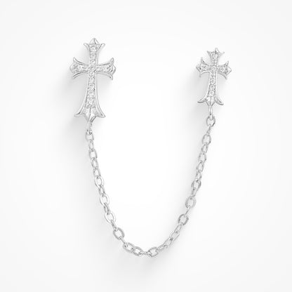 Boucles d’oreilles Double Cross Me