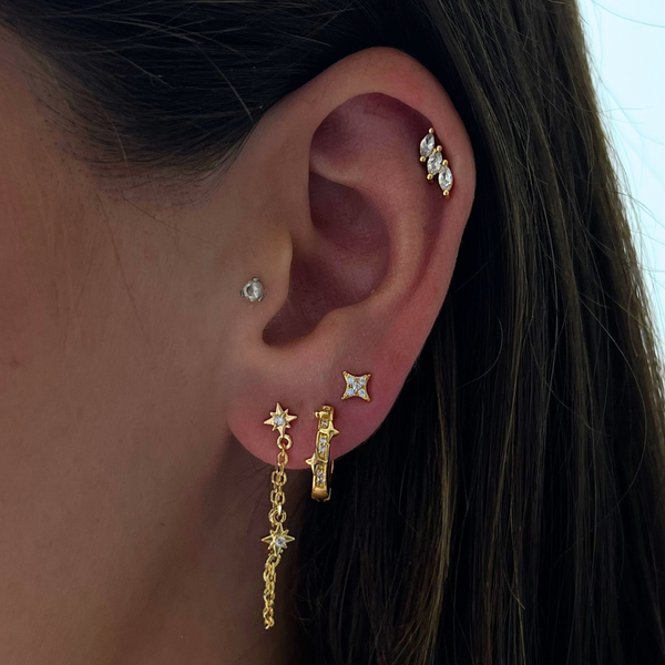 Boucles d’oreilles Shooting Star