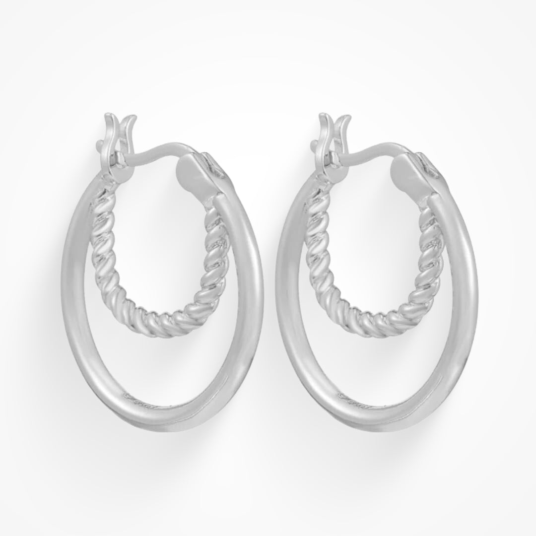 Boucles d’oreilles Infini