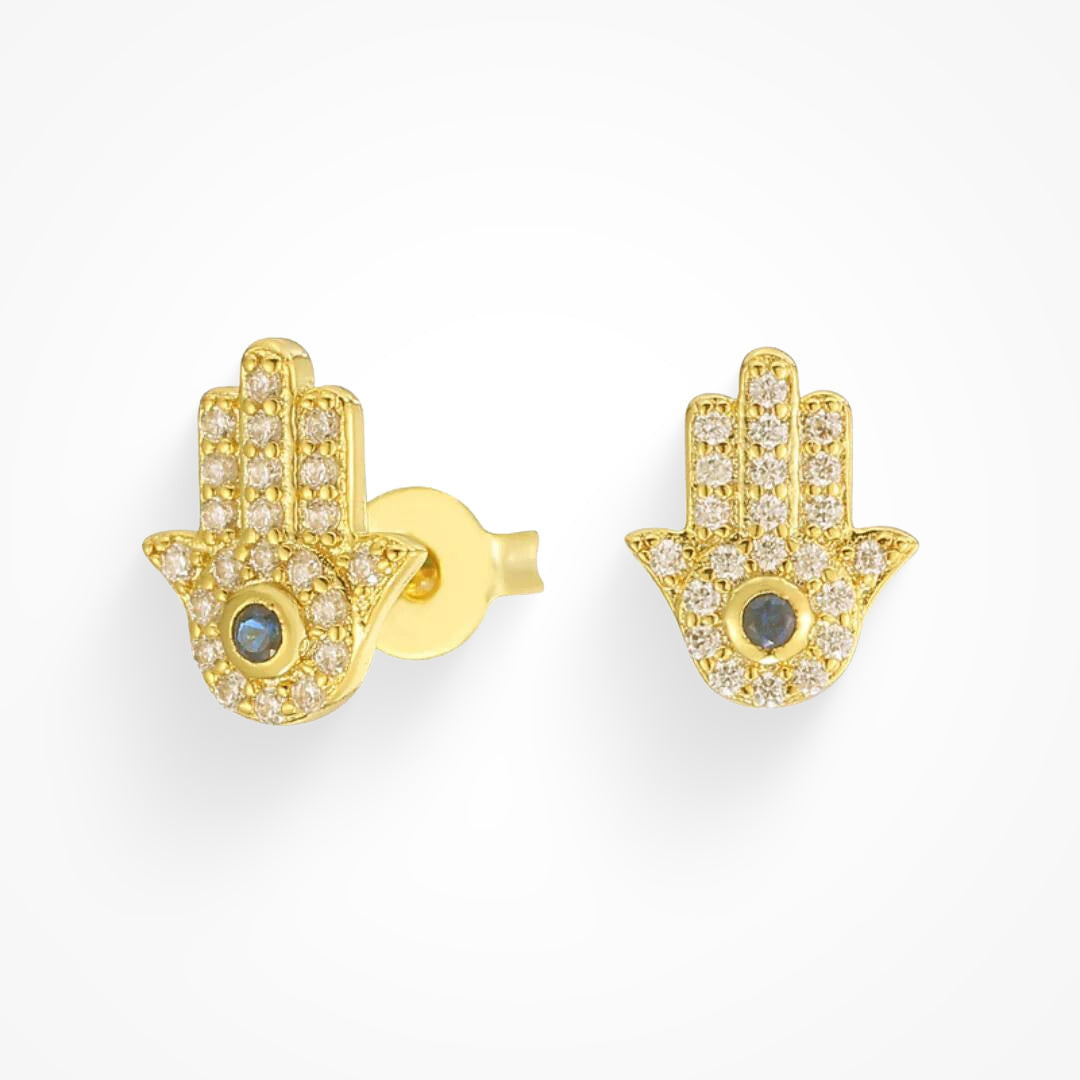 Boucles d’oreilles Hamsa