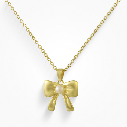 Put a Bow on It Necklace