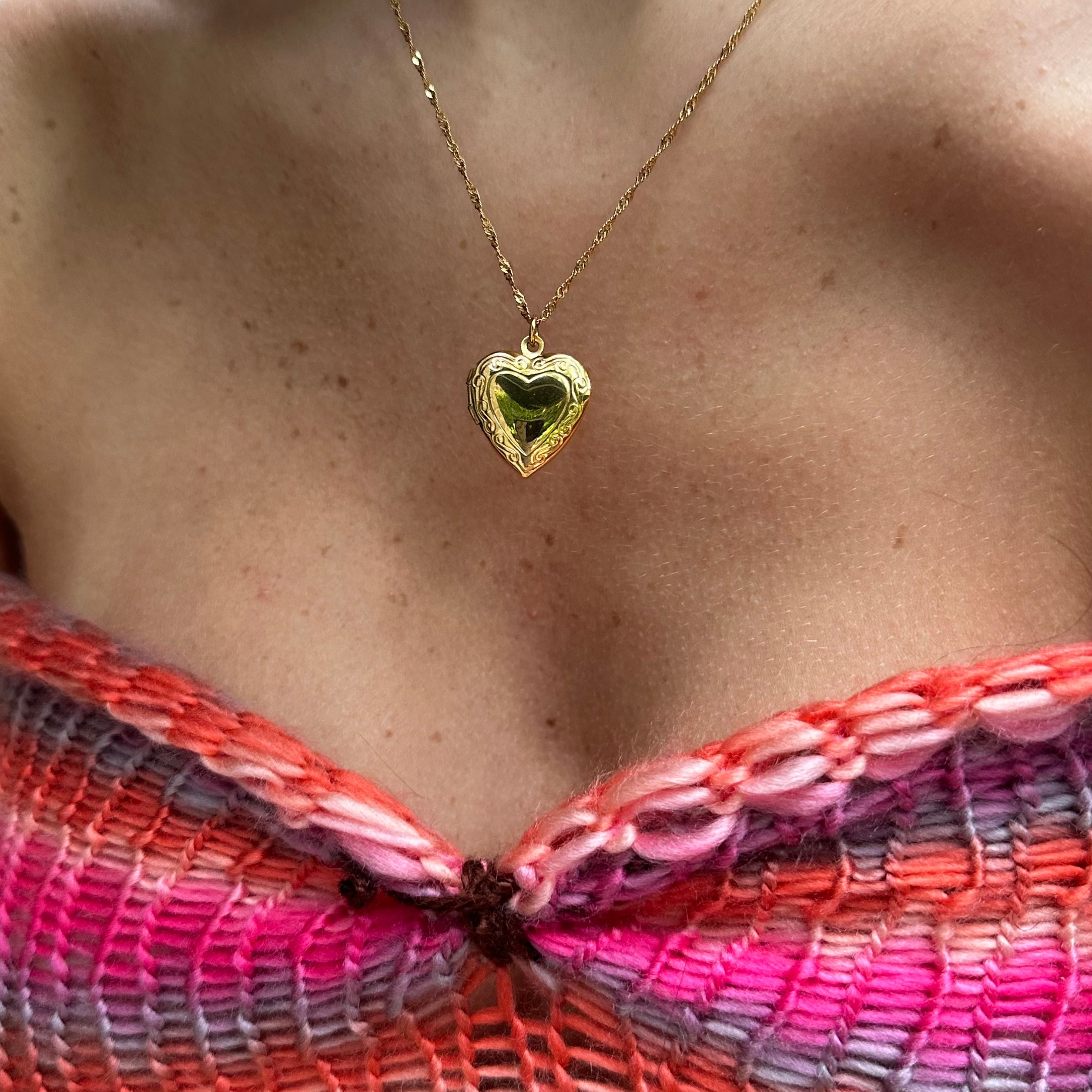 Collier Lover avec médaillon