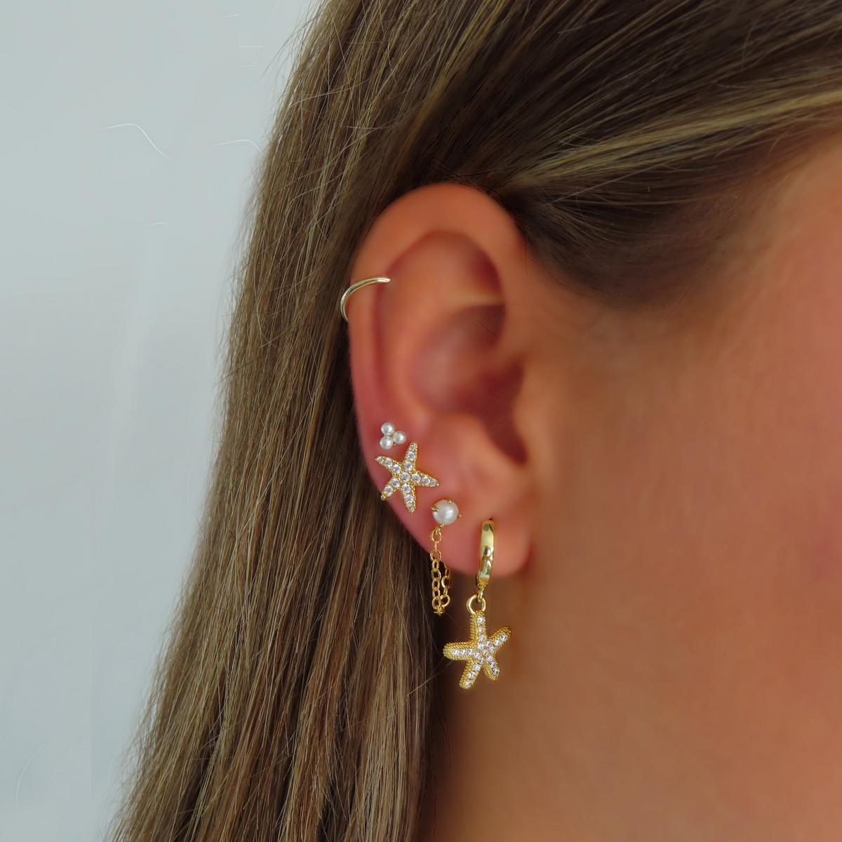 Boucles d'oreilles Trio