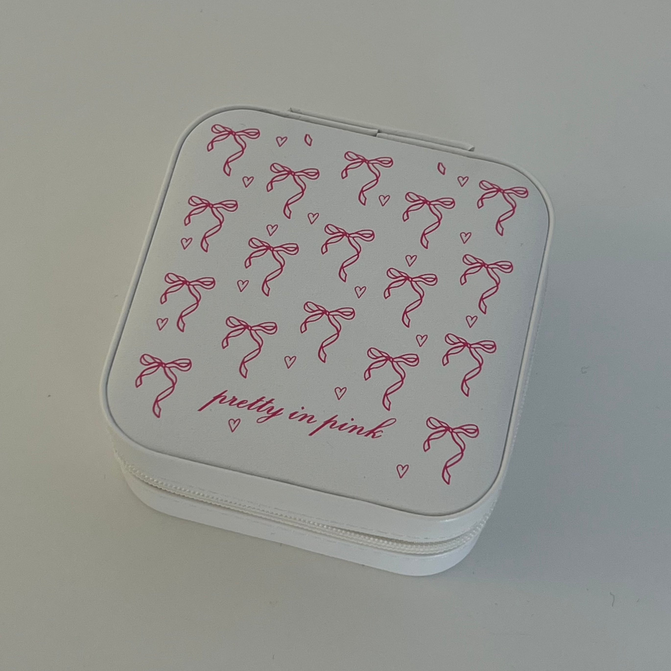 Pretty in Pink Jewelry Box