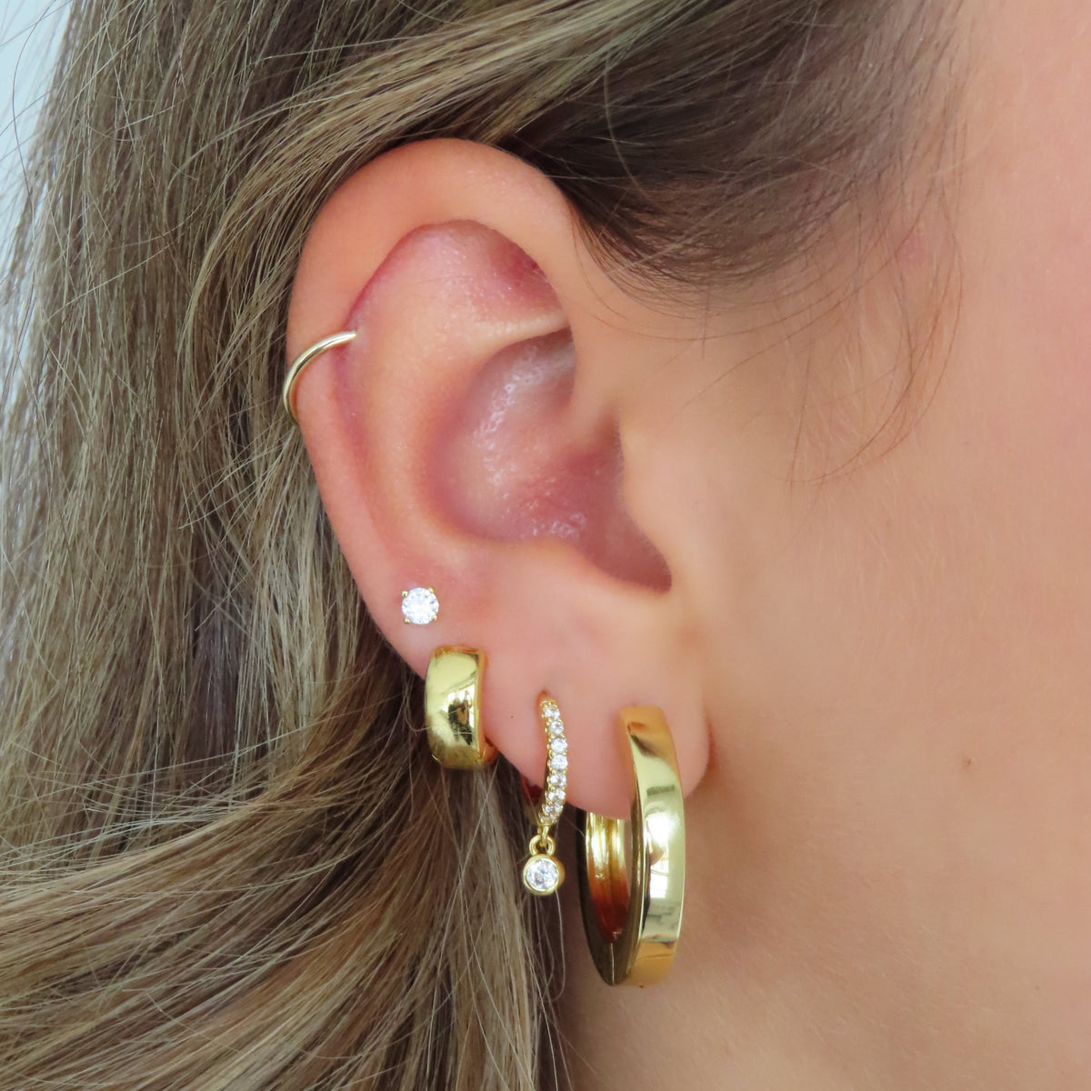 Boucles d'oreilles Rebel