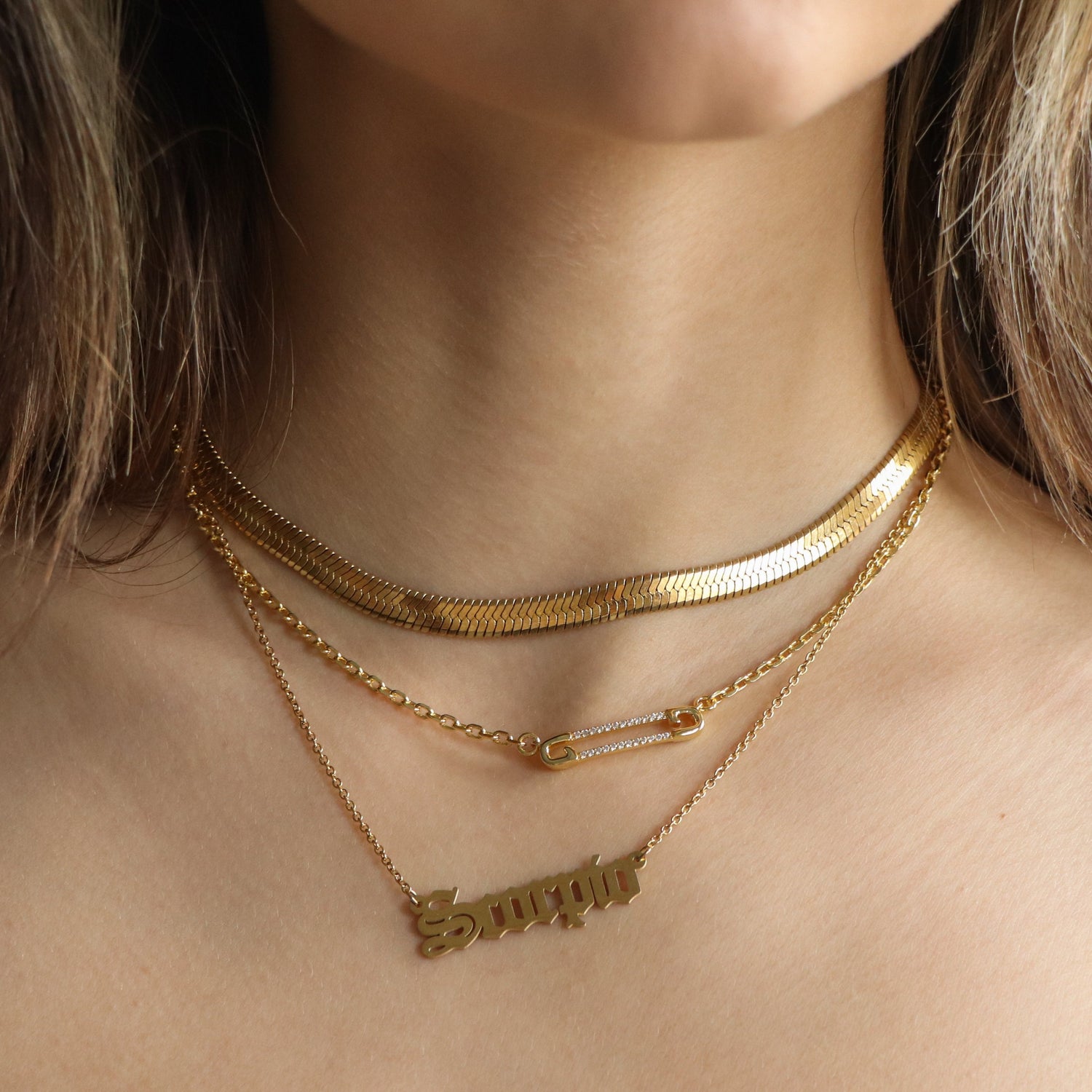 Pin It Necklace - EVRYJEWELS