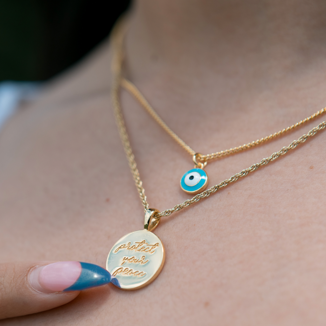 Protect Your Peace Necklace - EVRYJEWELS