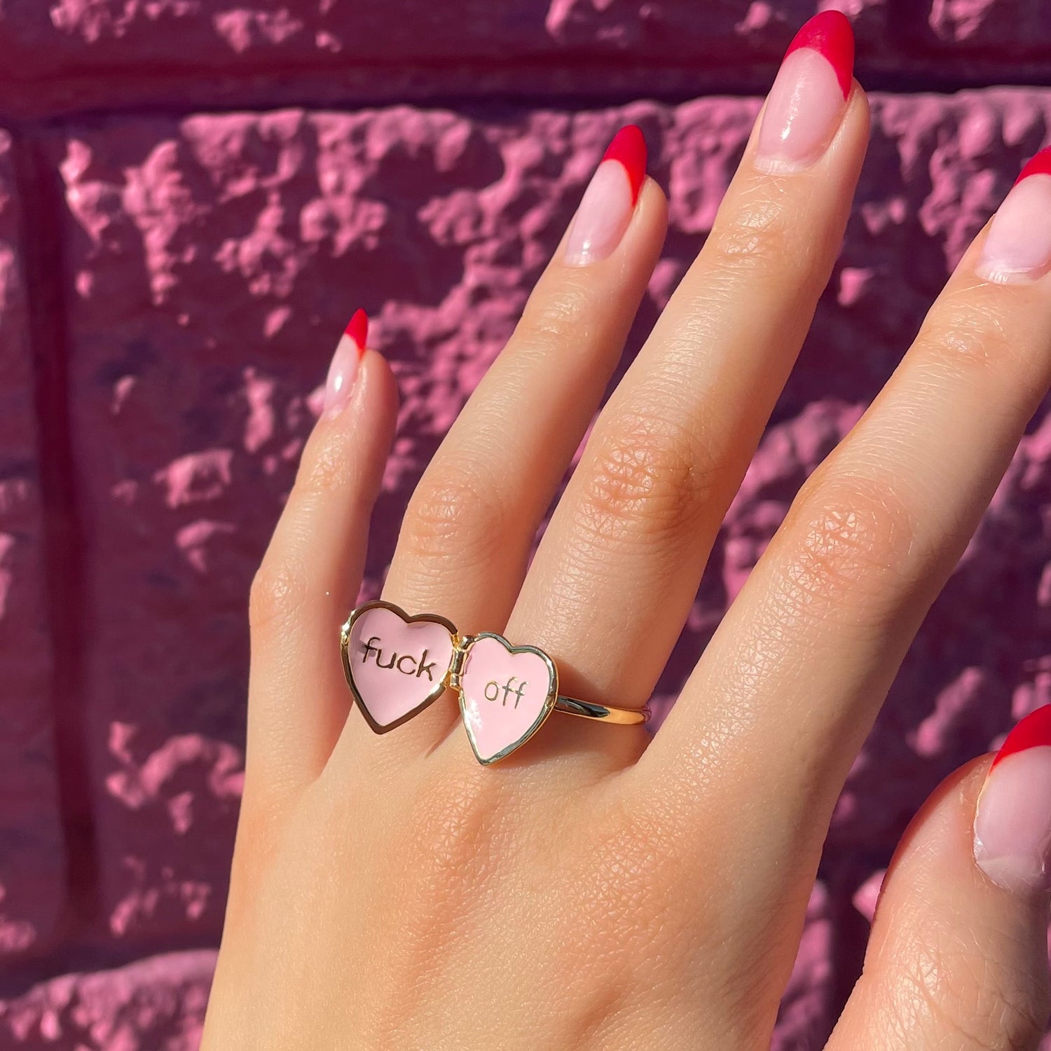 Get The Hint Locket Ring - EVRYJEWELS